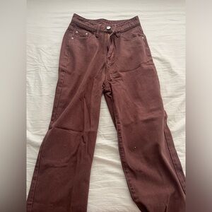 Brown jeans